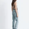 Scarf-Neck Silk Top