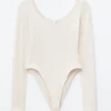 Scoop-Neck Bodysuit