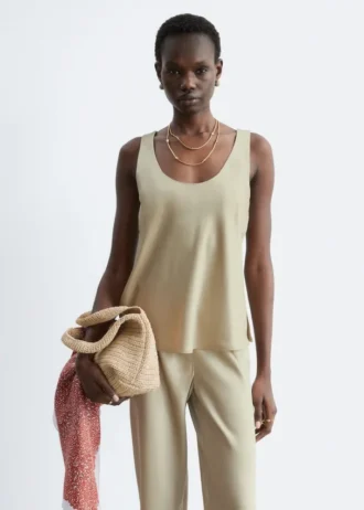 Scoop Neck Tank Top