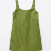 Sculpted Drawstring Mini Dress