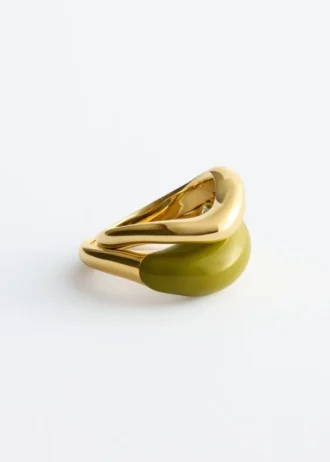Sculptural 2-Pack Ring Set