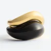 Sculptural 2-Pack Ring Set