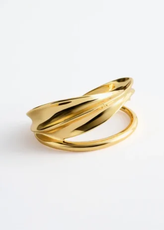 Sculptural Cuff Bracelet
