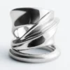 Sculptural Double-Wrap Ring