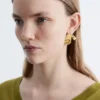 Sculptural Hoop Earrings