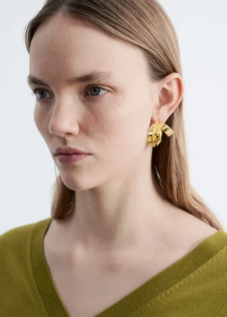 Sculptural Hoop Earrings