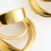 Sculptural Hoop Earrings