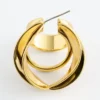 Sculptural Hoop Earrings