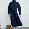 Sculptural-Sleeve Jacket