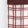 Sheer Checked Socks