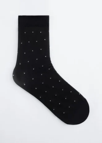 Sheer Dotted Socks