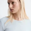 Sheer Long-Sleeve Top