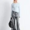 Sheer Long-Sleeve Top