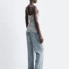 Sheer Satin Jacquard Camisole
