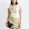 Shimmer Knit Mini Skirt