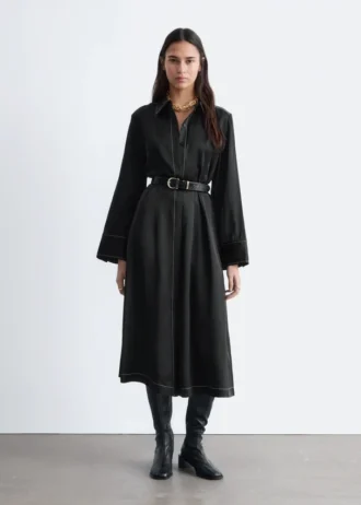 Shirt Midi Dress