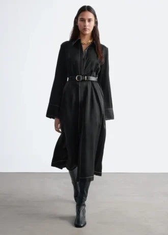 Shirt Midi Dress