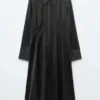 Shirt Midi Dress