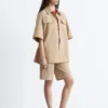 Short-Sleeve Cotton Shirt