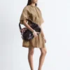 Short-Sleeve Ruched Mini Dress