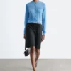 Silk-Blend Cardigan