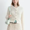 Silk-Cotton Cardigan