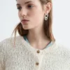 Silk-Cotton Cardigan