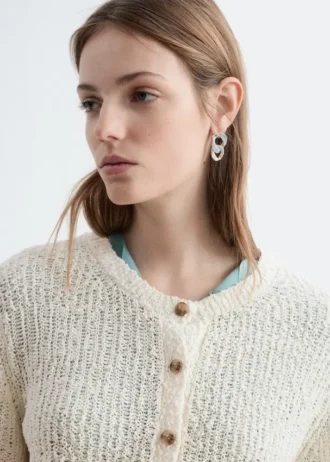 Silk-Cotton Cardigan