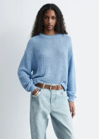 Silk-Cotton Knit Jumper