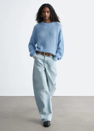 Silk-Cotton Knit Jumper