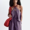 Silk Drawstring Shorts