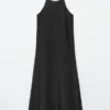 Silk Maxi Strap Dress