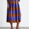 Silk Midi Skirt