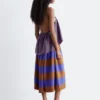 Silk Midi Skirt