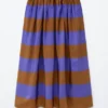 Silk Midi Skirt