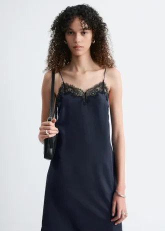 Silk Slip Midi Dress