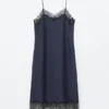 Silk Slip Midi Dress