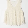 Sleeveless Crochet Top