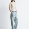 Sleeveless Turtleneck Top