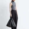Sleeveless Turtleneck Top