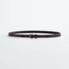 Slim Leather Belt
