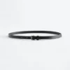 Slim Leather Belt
