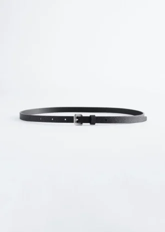 Slim Leather Belt