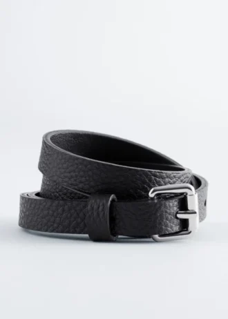Slim Leather Belt