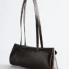Slim Leather Shoulder Bag