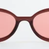 Slim Oval-Frame Sunglasses