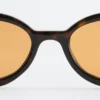 Slim Oval-Frame Sunglasses