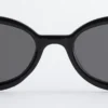 Slim Oval-Frame Sunglasses