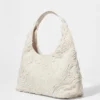 Small Appliquéd Denim Tote Bag