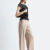 Smocked Boatneck Top